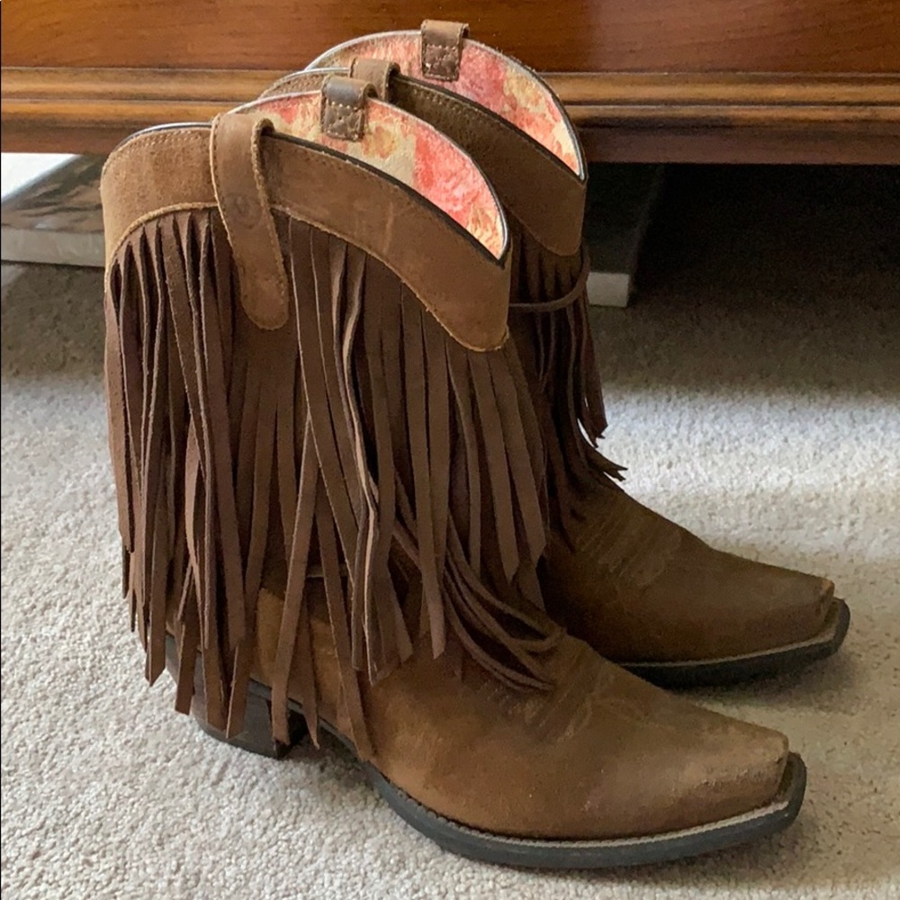 Ariat Fringe Boots